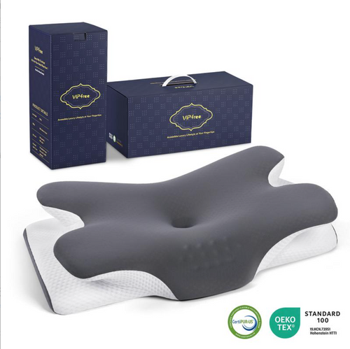 Lumora Ergonomic Butterfly Pillow
