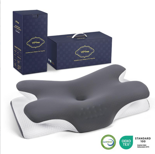 Lumora Ergonomic Butterfly Pillow